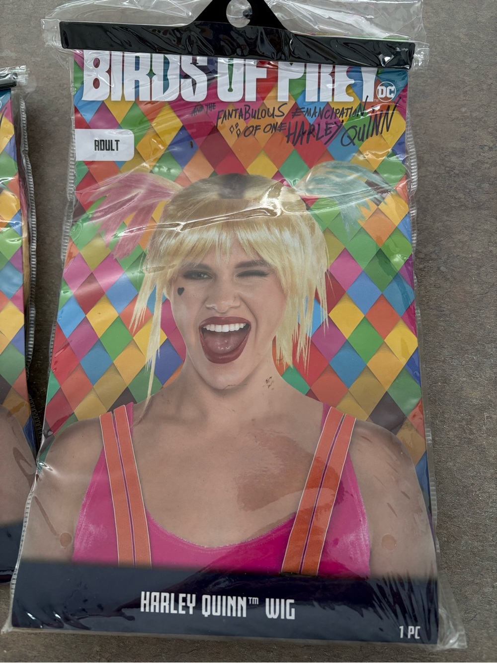 DC Blonde Harley Quinn Costume Wig